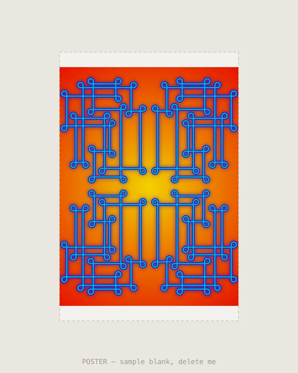 Sungrid Beam IV — Giclée print, A2 (420×594mm)