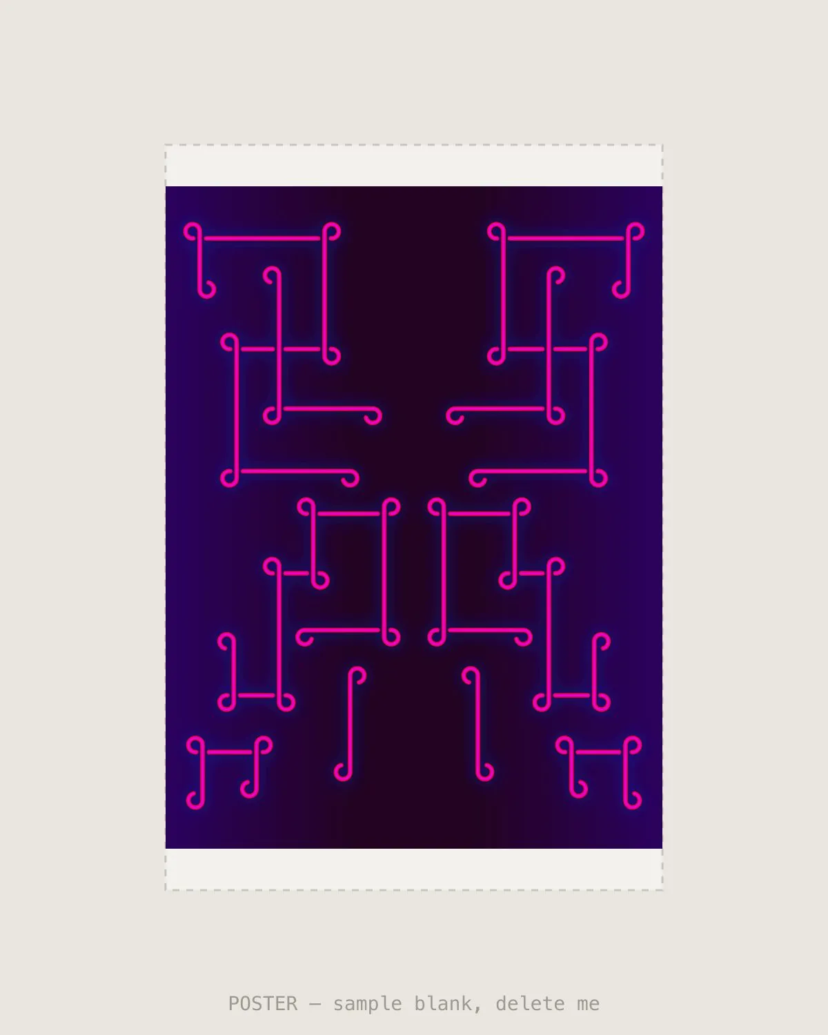 Pink Panthers XVIII — Giclée print, A2 (420×594mm)