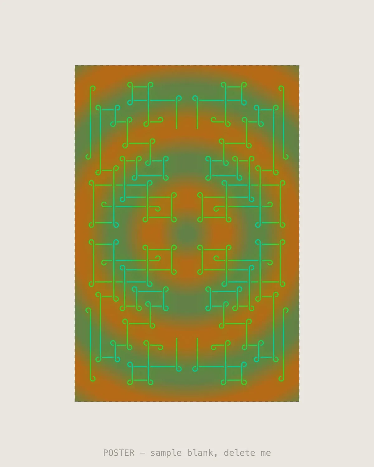 The Velvet Turn X — Giclée print, A2 (420×594mm)