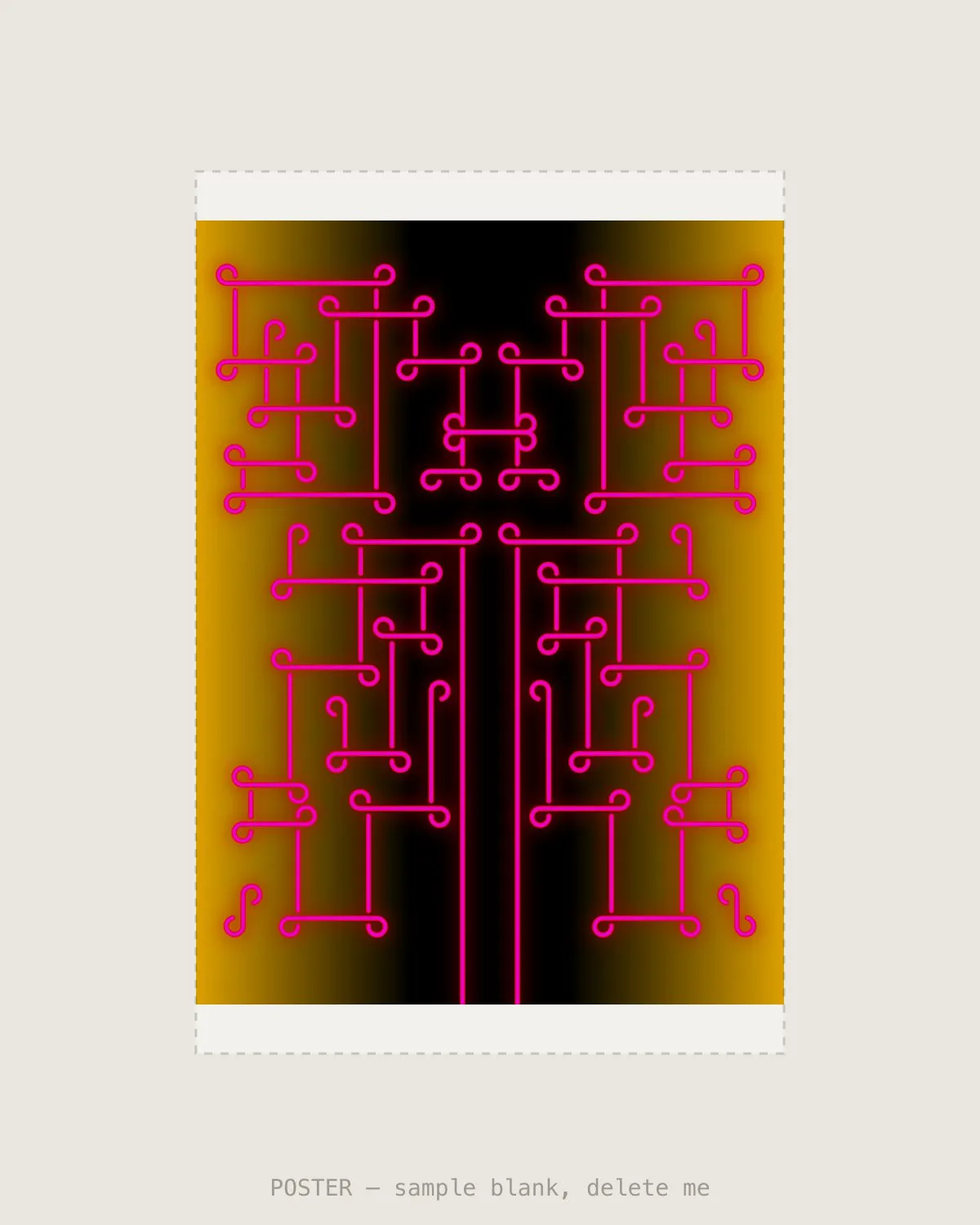 Pink Panthers I — Giclée print, A2 (420×594mm)