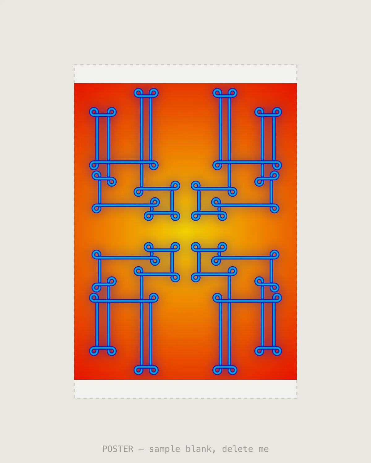 Sungrid Beam V — Giclée print, A2 (420×594mm)