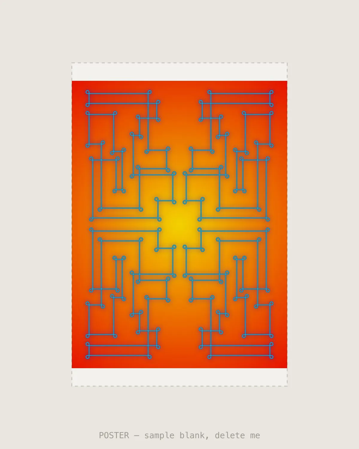 Sungrid Beam III — Giclée print, A2 (420×594mm)