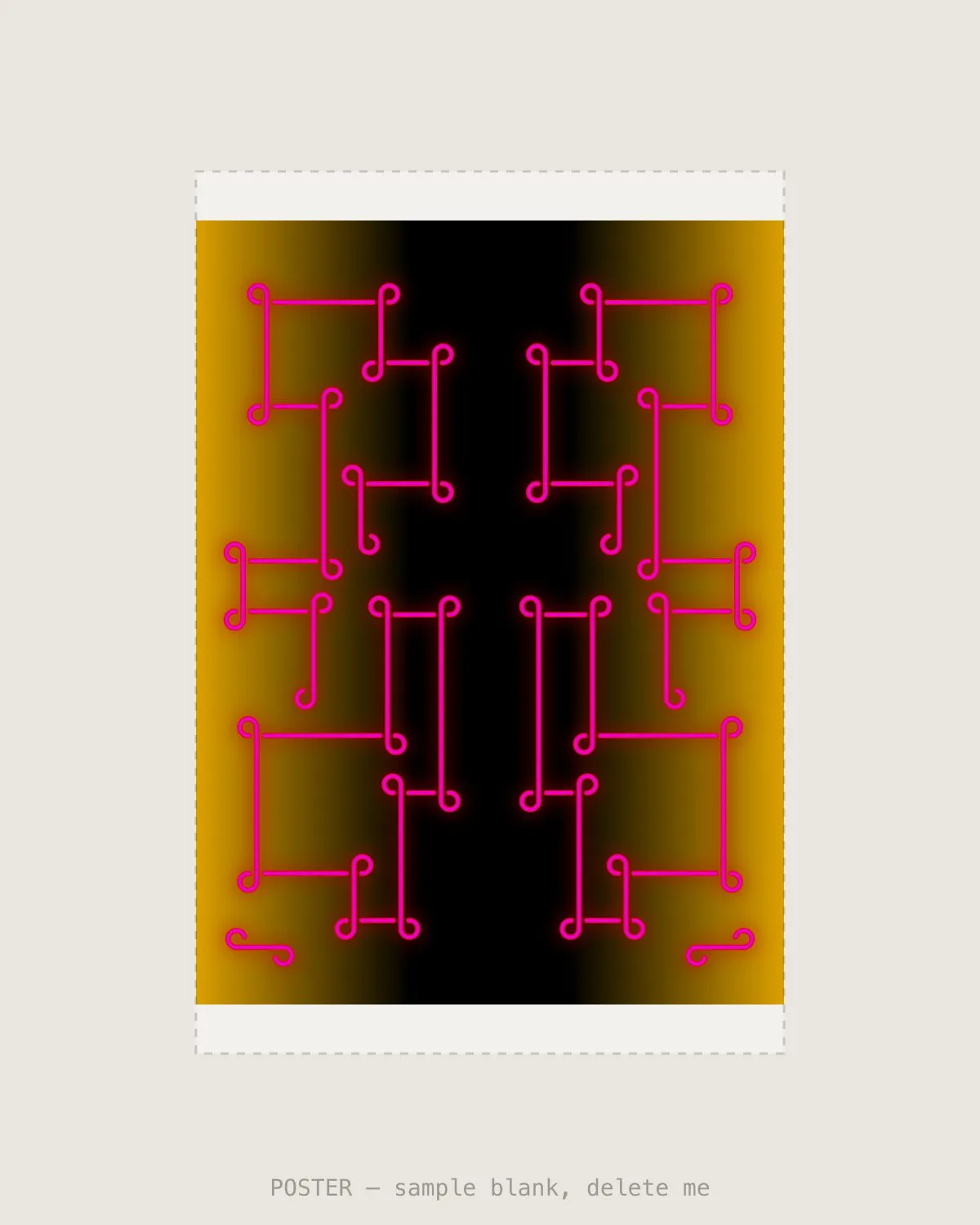 Pink Panthers III — Giclée print, A2 (420×594mm)