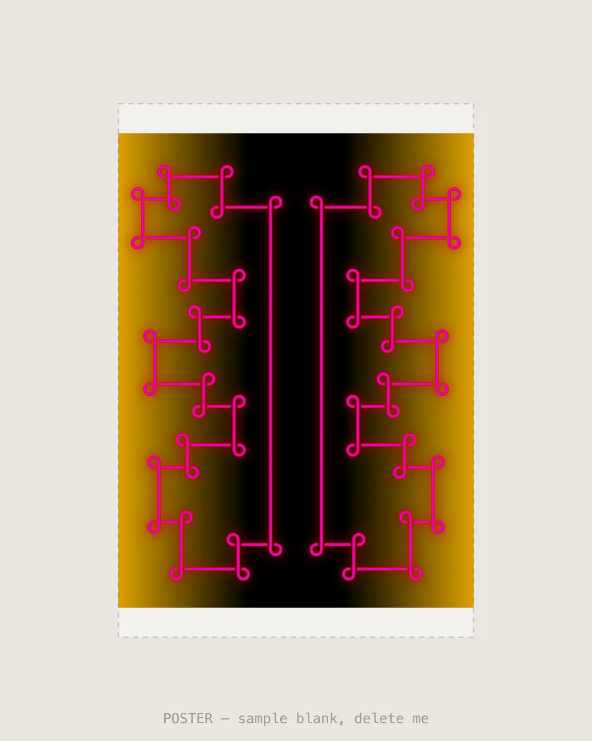 Pink Panthers II — Giclée print, A2 (420×594mm)