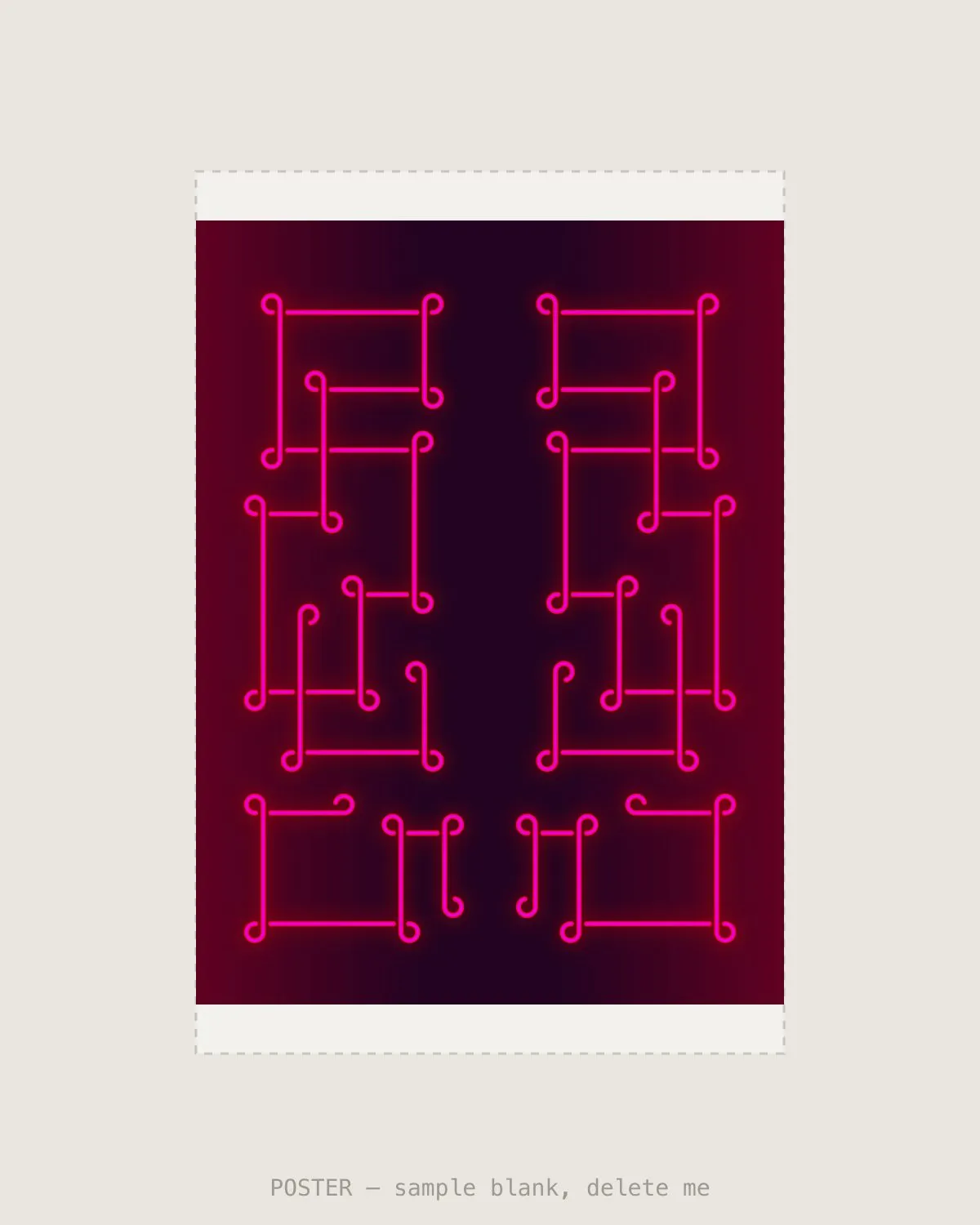 Pink Panthers VIII — Giclée print, A2 (420×594mm)