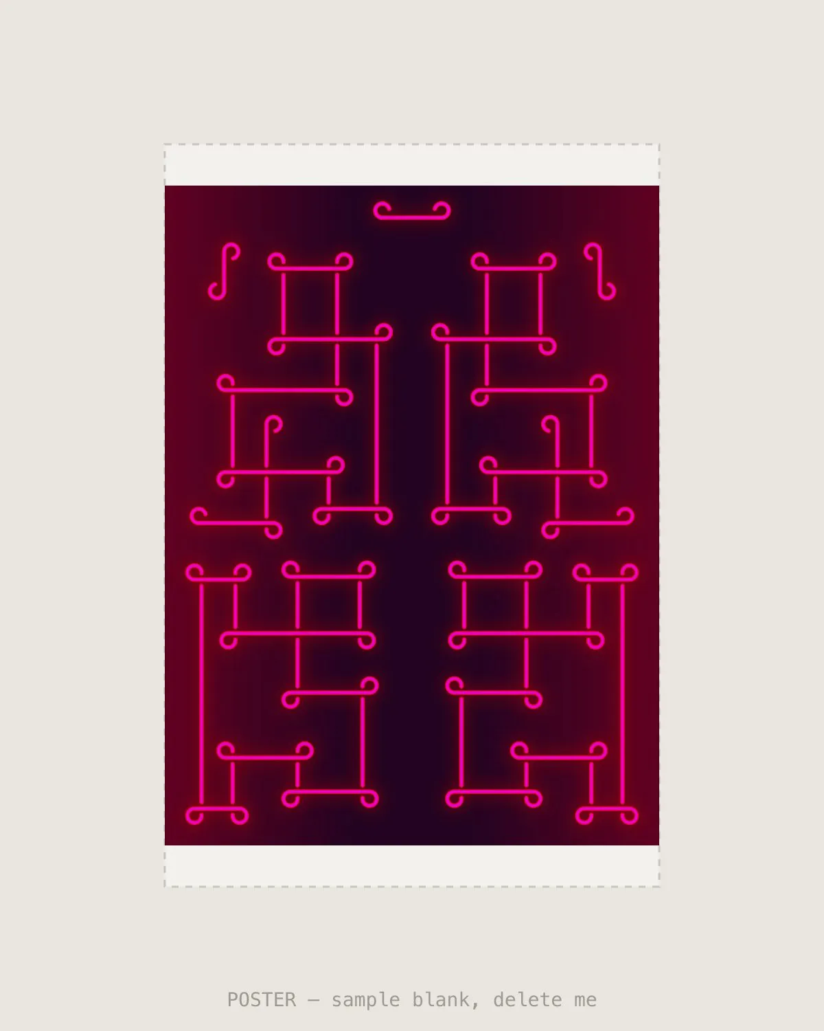 Pink Panthers XII — Giclée print, A2 (420×594mm)